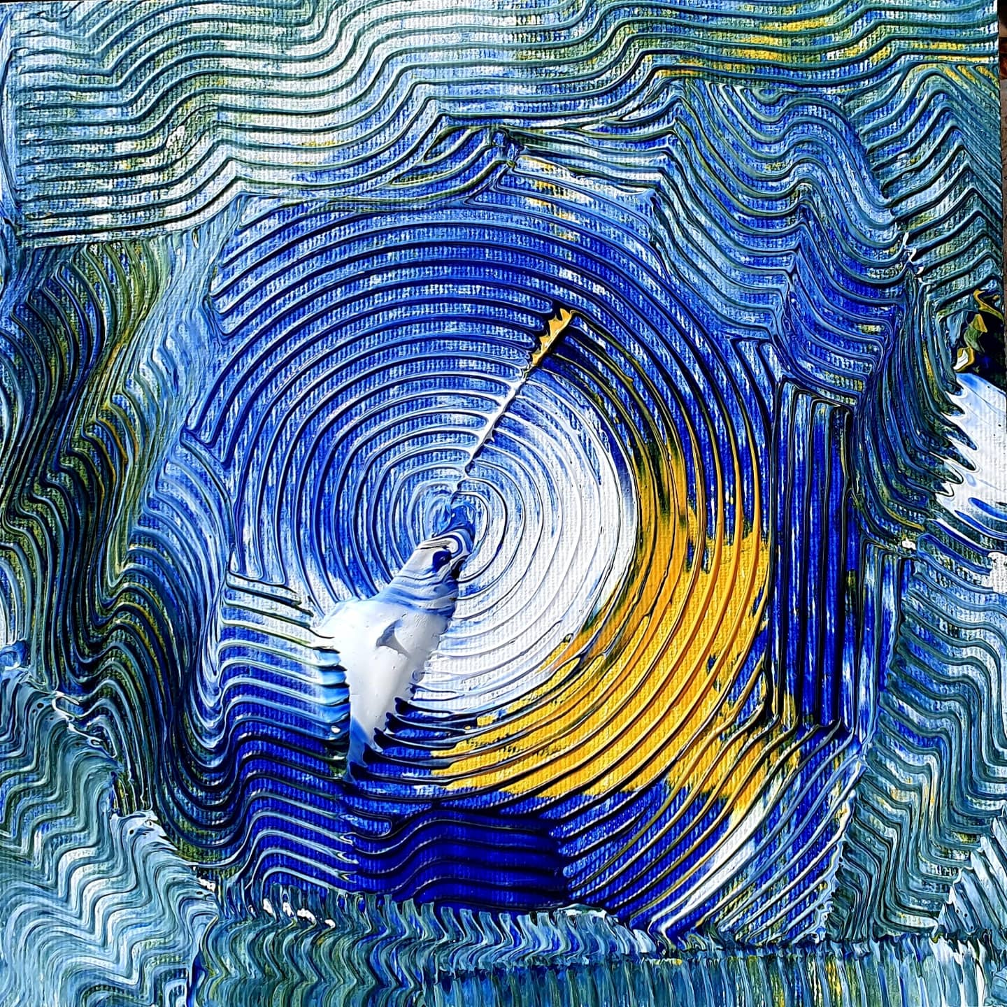 Tuval Üzerine Akrilik Boya 20x20 cm 2020